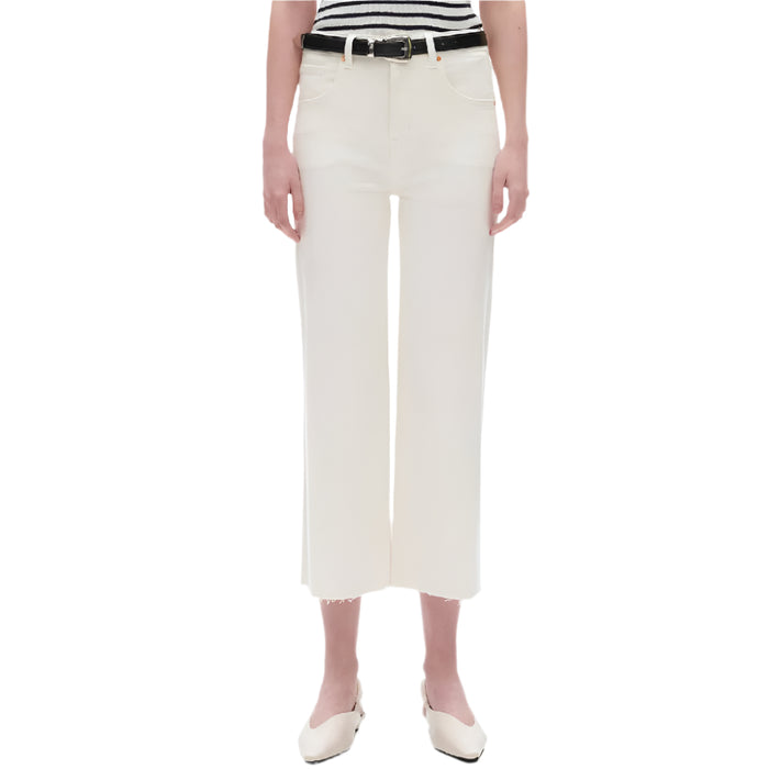 Bayeas High Rise Wide Leg Raw Hem Pants WOMEN - Clothing - Pants & Leggings Bayeas
