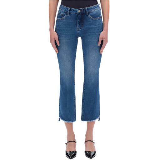 Bayeas Mid Rise Cropped Boot Cut Jeans WOMEN - Clothing - Jeans Bayeas