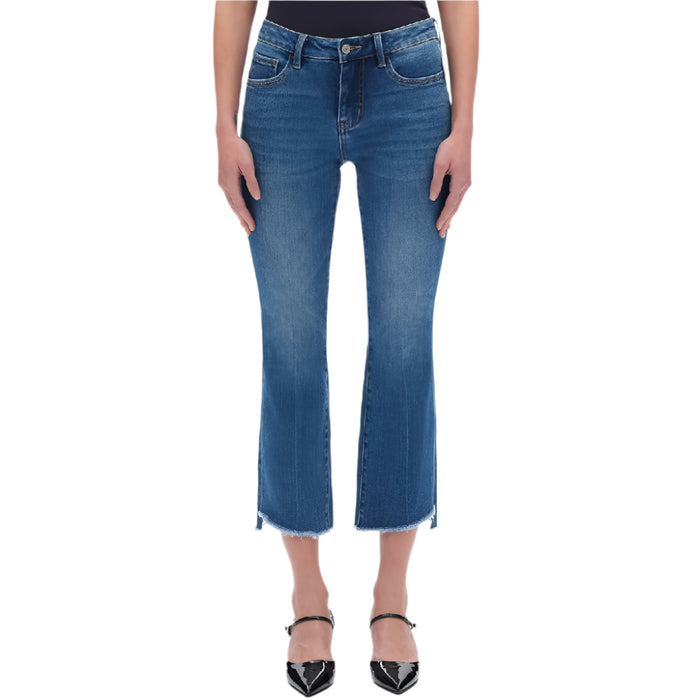 * Bayeas Mid Rise Cropped Boot Cut Jeans - FINAL SALE WOMEN - Clothing - Jeans Bayeas