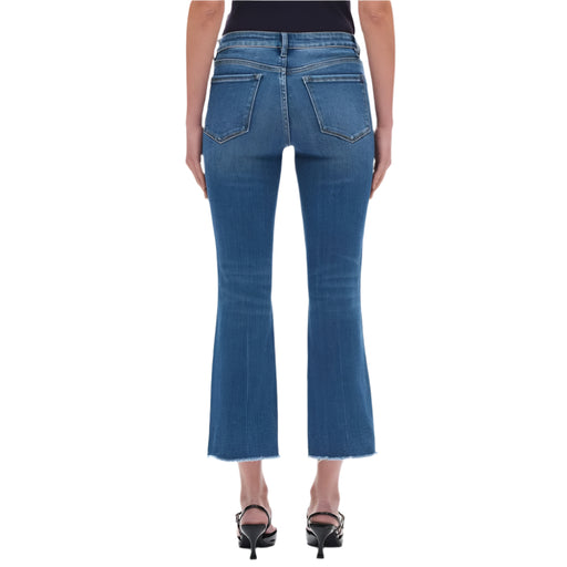 Bayeas Mid Rise Cropped Boot Cut Jeans WOMEN - Clothing - Jeans Bayeas