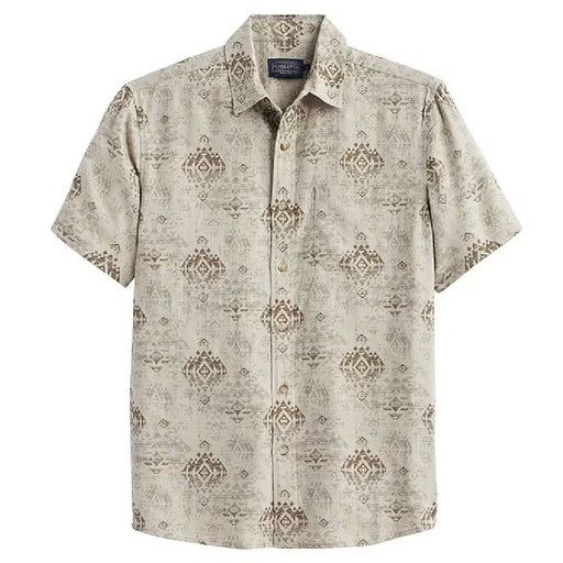Pendleton Men's Dawson Linen Shirt MEN - Clothing - Shirts - Short Sleeve Pendleton
