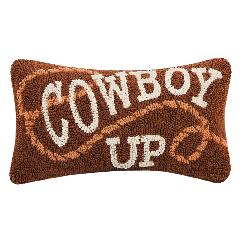 Cowboy Up Hook Pillow