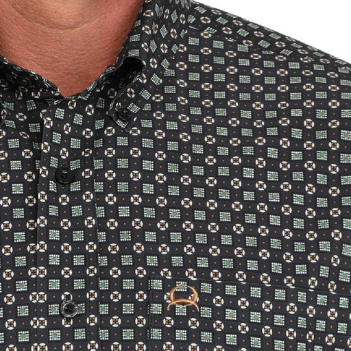 Cinch Men's Arenaflex Geo Print Button Down Shirt MEN - Clothing - Shirts - Long Sleeve Cinch