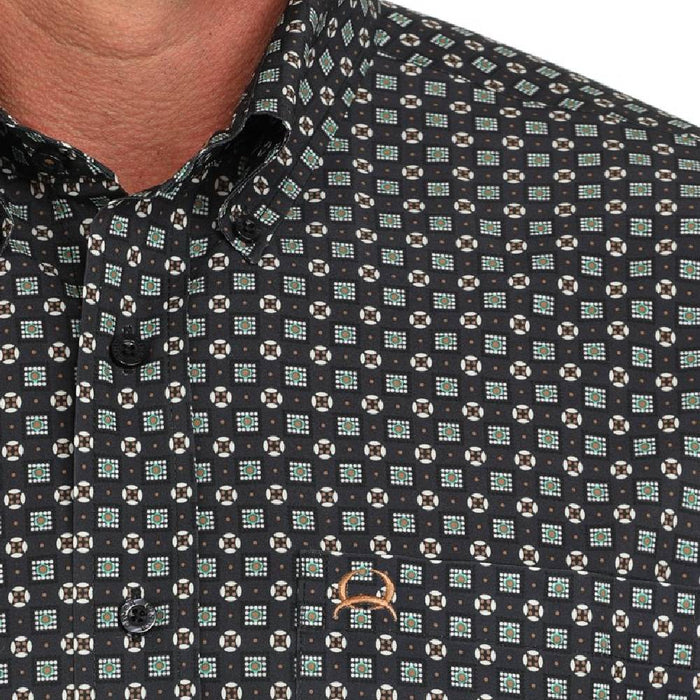 Cinch Men's Arenaflex Geo Print Button Down Shirt MEN - Clothing - Shirts - Long Sleeve Cinch