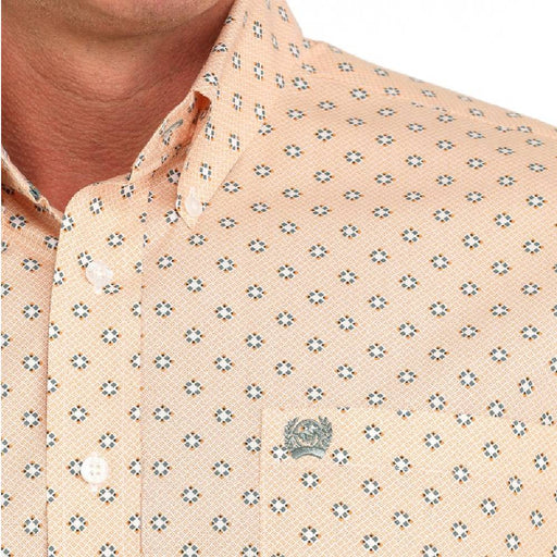 Cinch Men's Geo Print Button Down Shirt MEN - Clothing - Shirts - Long Sleeve Cinch