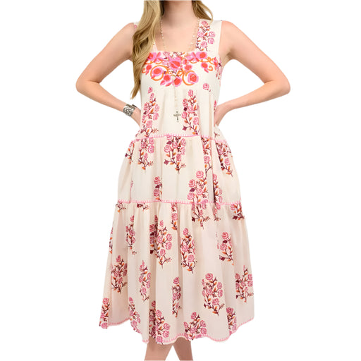 Sister Mary Rosita Embroidery Tiered Dress WOMEN - Clothing - Dresses Sister Mary