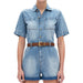 Bayeas Chloe Denim Romper WOMEN - Clothing - Jumpsuits & Rompers Bayeas