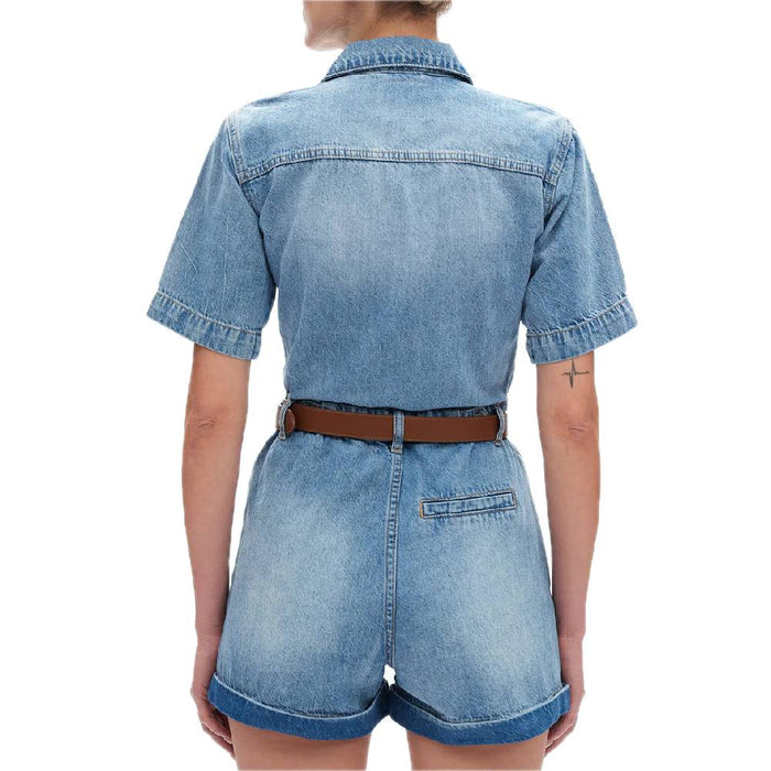 Bayeas Chloe Denim Romper WOMEN - Clothing - Jumpsuits & Rompers Bayeas