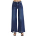 Risen High Rise Wide Leg Front Slit Jeans WOMEN - Clothing - Jeans Risen Jeans