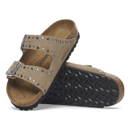 Birkenstock Arizona Rivet - Taupe WOMEN - Footwear - Sandals Birkenstock