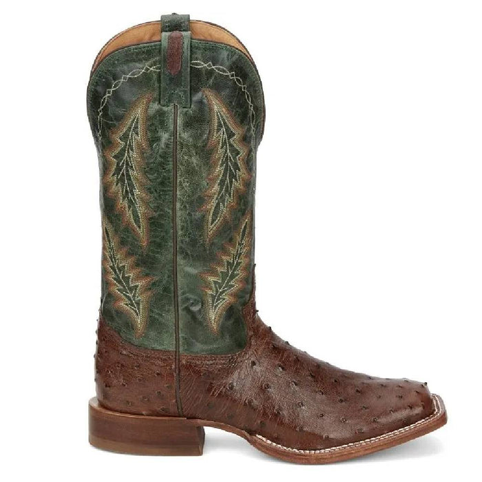 Tony Lama Bourbon Brown Full Quill Western Boot