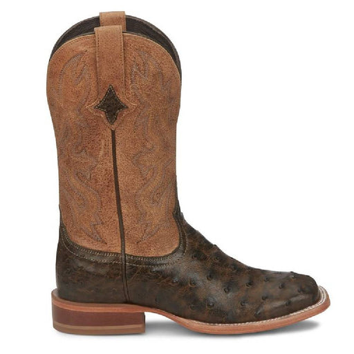 Tony Lama Bourbon Brown Full Quill Western Boot