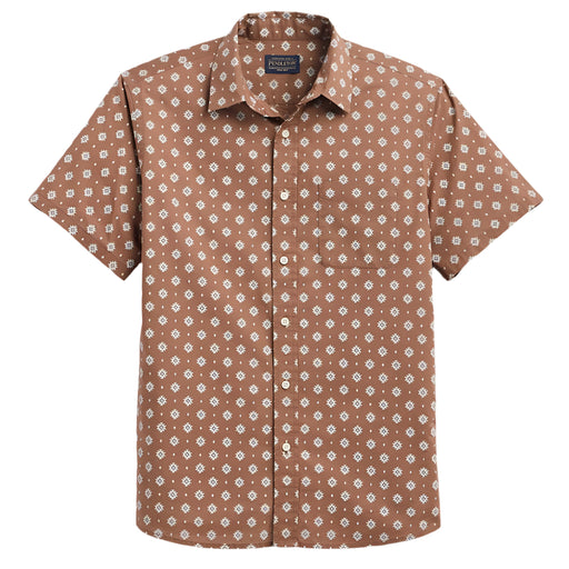 Pendleton Men's Shoreline Geo Print Shirt MEN - Clothing - Shirts - Short Sleeve Pendleton