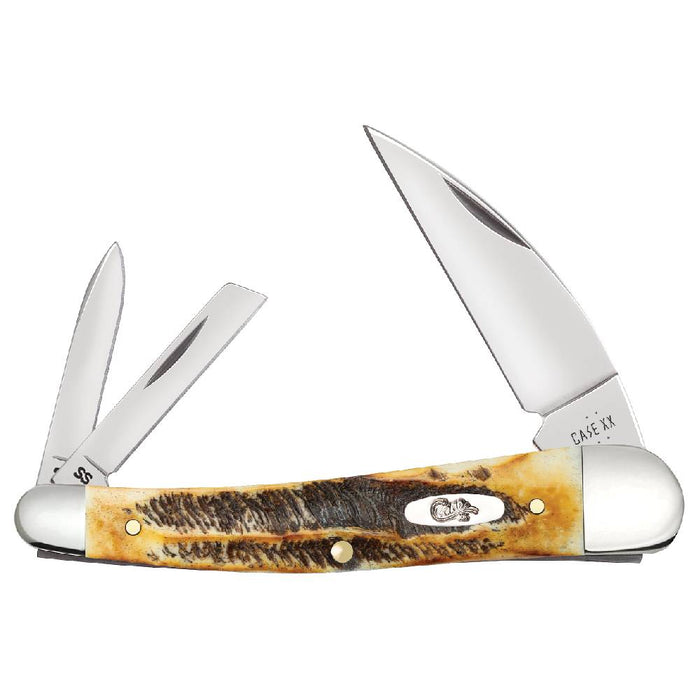 Case 6.5 BoneStag Seahorse Whittler Knives W.R. Case