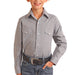 Panhandle Slim Boy's Pearl Snap Geo Print Shirt KIDS - Boys - Clothing - Shirts - Long Sleeve Shirts Panhandle