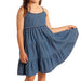 Rock & Roll Denim Girl's Sleeveless Denim Dress KIDS - Girls - Clothing - Dresses Panhandle