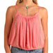 Rock & Roll Denim Women's Studded Gathered Cami WOMEN - Clothing - Tops - Sleeveless Panhandle
