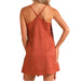 * Rock & Roll Denim Women's Microsuede Fringe Dress - Camel - FINAL SALE WOMEN - Clothing - Dresses Panhandle