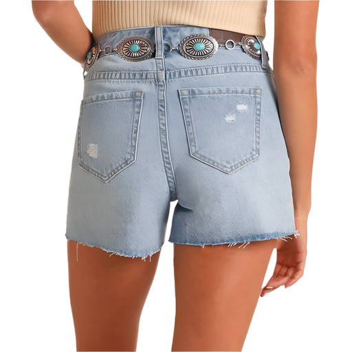 Rock & Roll Denim Women's Distressed Shorts - FINAL SALE WOMEN - Clothing - Shorts Panhandle