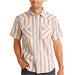 Panhandle Slim Men's Modern Vintage Stripe Snap Shirt MEN - Clothing - Shirts - Short Sleeve Panhandle