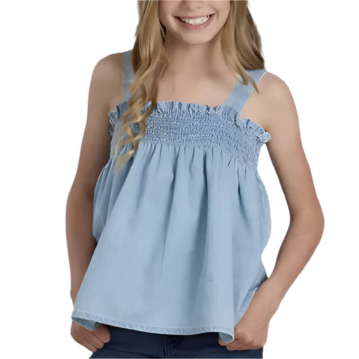 * Roper Girl's Sleeveless Babydoll Tank Top - FINAL SALE KIDS - Girls - Clothing - Tops - Sleeveless Tops Roper Apparel & Footwear