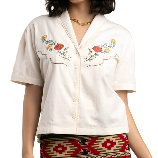 Sendero Provisions Women's Prairie Rose Lace Blouse WOMEN - Clothing - Tops - Short Sleeved Sendero Provisions Co