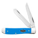 Case Mini Trapper - Smooth Light Blue Synthetic Knives W.R. Case