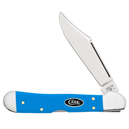 Case Mini Copperlock - Smooth Light Blue Synthetic Knives W.R. Case