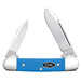 Case Baby Butterbean - Smooth Light Blue Synthetic Knives W.R. Case