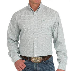 Cinch Men's Geo Print Button Down Shirt MEN - Clothing - Shirts - Long Sleeve Cinch
