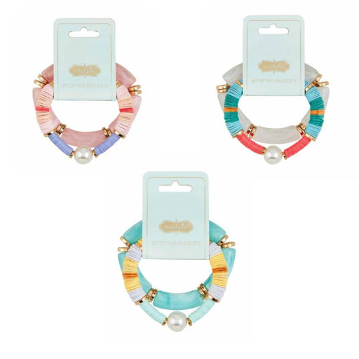 Mud Pie 2 PieceSequin Bracelet Set WOMEN - Accessories - Jewelry - Bracelets Mud Pie