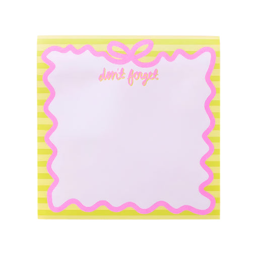 Sticky Note Pad "Don't Forget" HOME & GIFTS - Gifts Taylor Elliott Designs