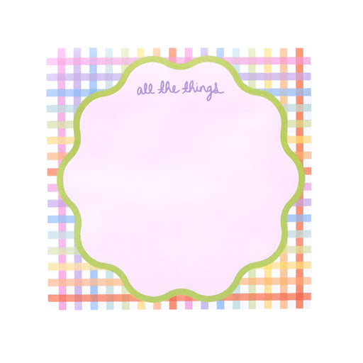 Sticky Note Pad "All The Things" HOME & GIFTS - Gifts Taylor Elliott Designs