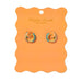 Sheridan Huggie Gold w/Pearl Turquoise Earrings WOMEN - Accessories - Jewelry - Earrings Taylor Elliott Designs