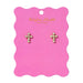Faith Crystal Gem Cross Earrings WOMEN - Accessories - Jewelry - Earrings Taylor Elliott Designs
