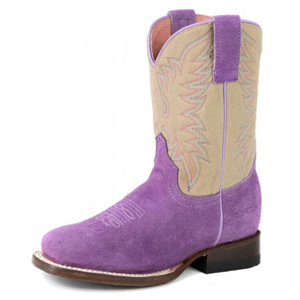 Roper Girl's Willa Suede Western Boot KIDS - Footwear - Boots Roper Apparel & Footwear