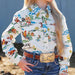 * Cruel Denim Girl's Desert Western Print Button Down Shirt - FINAL SALE KIDS - Girls - Clothing - Tops - Long Sleeve Tops Cruel Denim