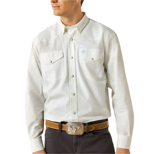 Ariat Men's Wilbur Classic Fit Pearl Snap Shirt MEN - Clothing - Shirts - Long Sleeve Ariat Clothing