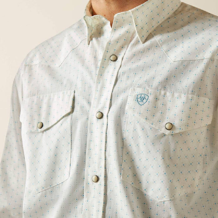 Ariat Men's Wilbur Classic Fit Pearl Snap Shirt MEN - Clothing - Shirts - Long Sleeve Ariat Clothing