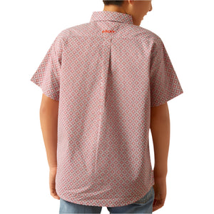 Ariat Boy's Welch Classic Fit Button Down Shirt KIDS - Boys - Clothing - Shirts - Short Sleeve Shirts Ariat Clothing