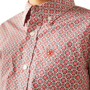 Ariat Boy's Welch Classic Fit Button Down Shirt KIDS - Boys - Clothing - Shirts - Short Sleeve Shirts Ariat Clothing