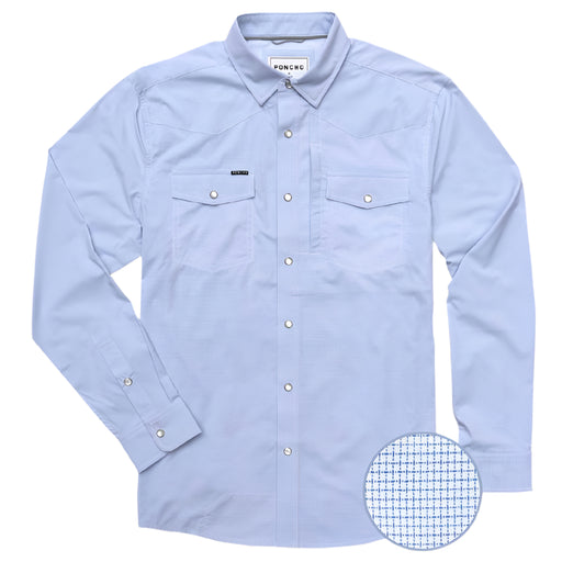 Poncho The Nueces Western Shirt MEN - Clothing - Shirts - Long Sleeve Poncho Outdoors