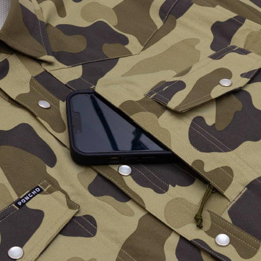 Poncho The Pampa Western Shirt MEN - Clothing - Shirts - Short Sleeve Poncho Outdoors