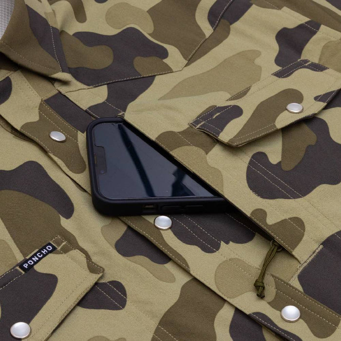 Poncho The Pampa Western Shirt MEN - Clothing - Shirts - Short Sleeve Poncho Outdoors
