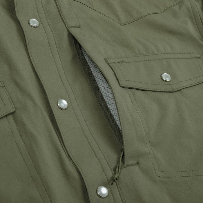 Poncho The Sabine Western Shirt MEN - Clothing - Shirts - Short Sleeve Poncho Outdoors