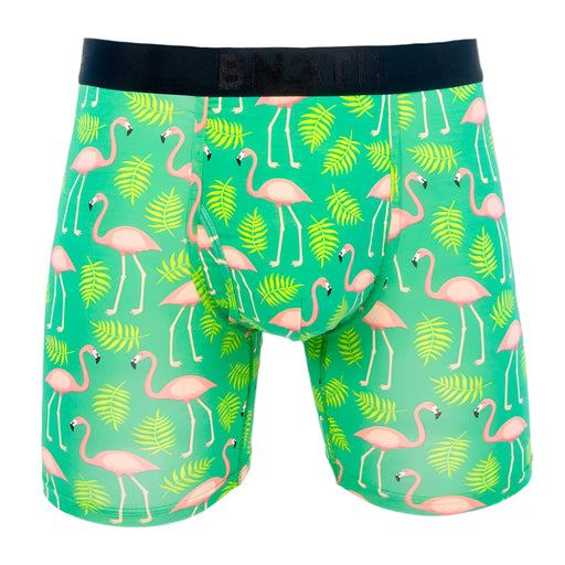 BN3TH Classic Boxer Brief - Fly Flamingos Spruce MEN - Clothing - Underwear, Socks & Loungewear - Underwear BN3TH