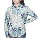 Cruel Denim Women's Patchwork Print Pearl Snap Shirt WOMEN - Clothing - Tops - Long Sleeved Cruel Denim