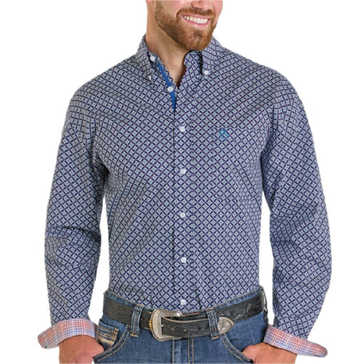 Panhandle Slim Men's Diamond Button Down Shirt MEN - Clothing - Shirts - Long Sleeve Panhandle