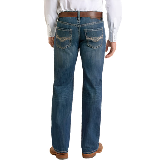 Rock & Roll Denim Men's Ladder Stitch Double Barrel Straight Boot Jeans MEN - Clothing - Jeans Panhandle