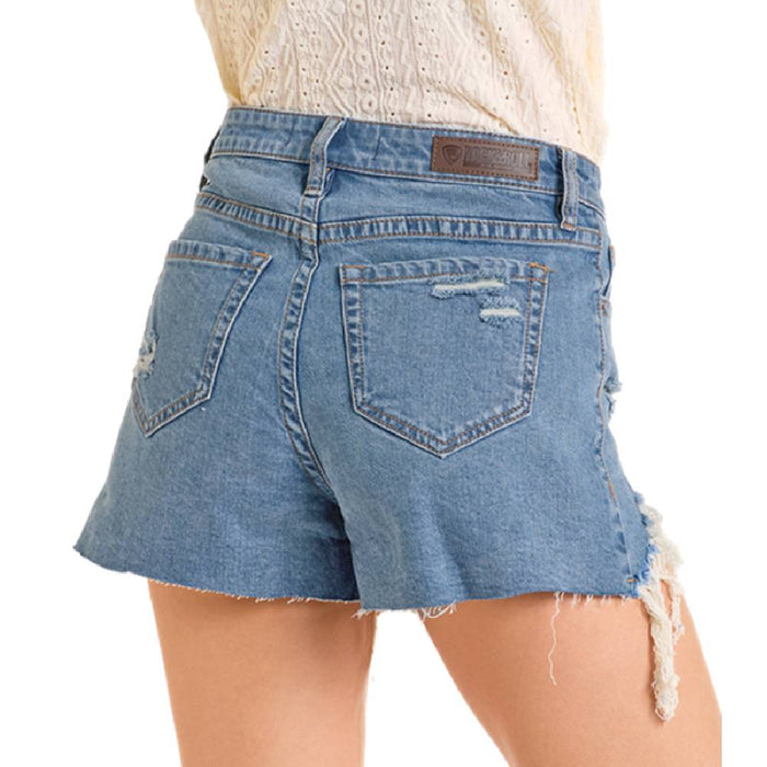 Rock & Roll Denim Women's Distressed Short - FINAL SALE WOMEN - Clothing - Shorts Panhandle